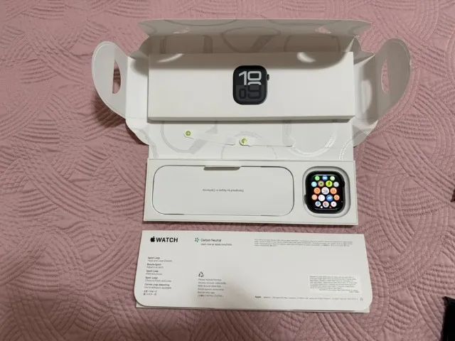 Relógio Apple Watch S10 46mm Original Jet Black E Pulseira - Foto 2