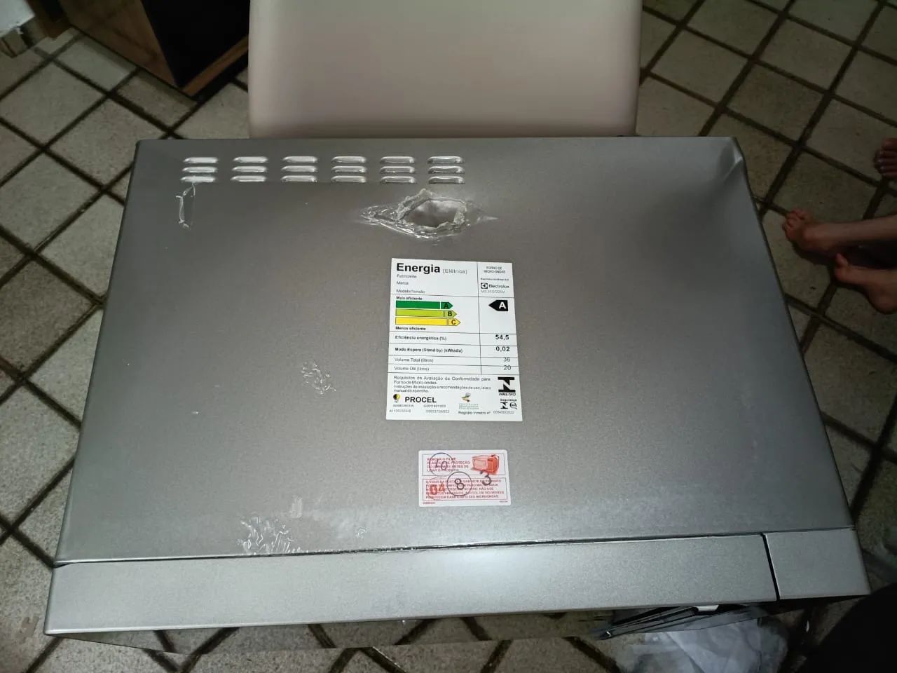 Micro-ondas Electrolux Efficient 36L - R$ 500 negociável - Foto 2