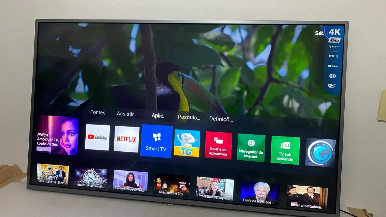 TV SMART 55 POLEGADAS 4K NOVA - Foto 4