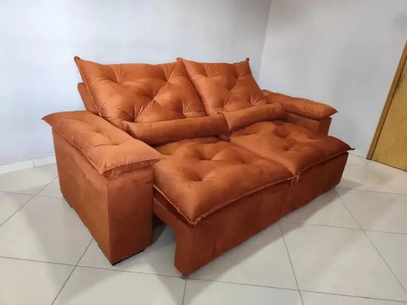 Sofa Retrátil 2,30m Athenas  - Foto 3