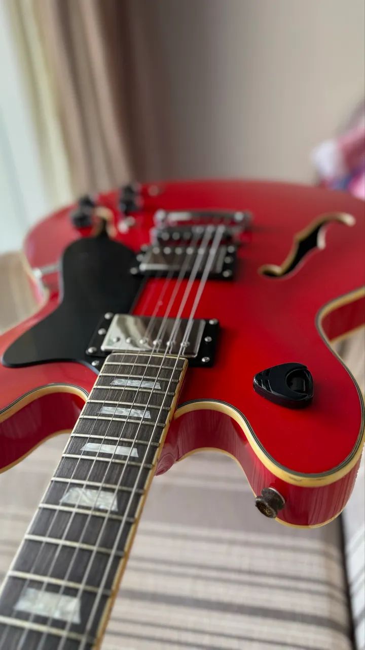 Guitarra Semiacústica Strinberg SHS300 - Foto 6