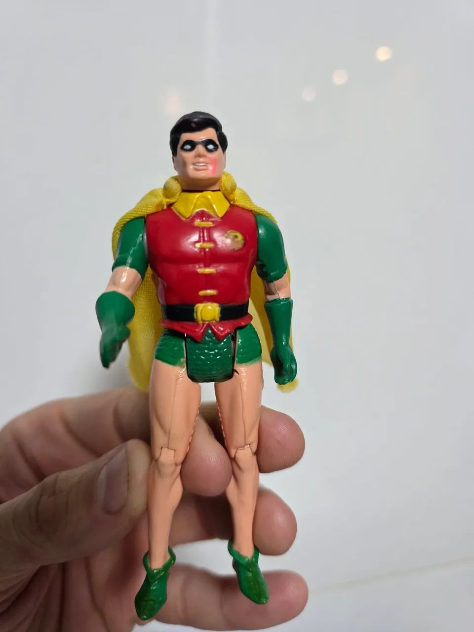 BONECO SUPER POWERS ROBIN ESTRELA COMPLETO ANOS 80 - Foto 5