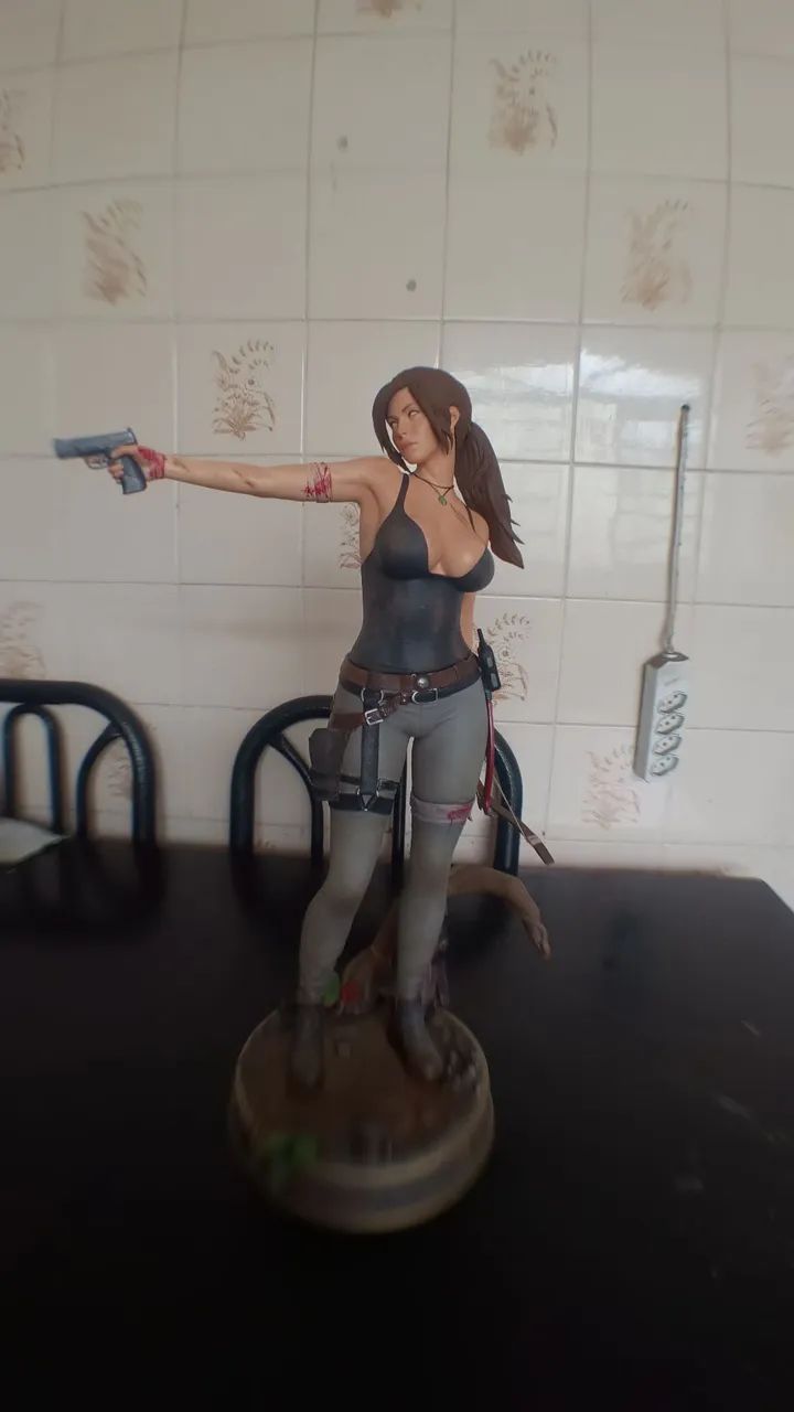 Por encomenda - Figure 3D da Lara Croft - Tomb Raider - Foto 4
