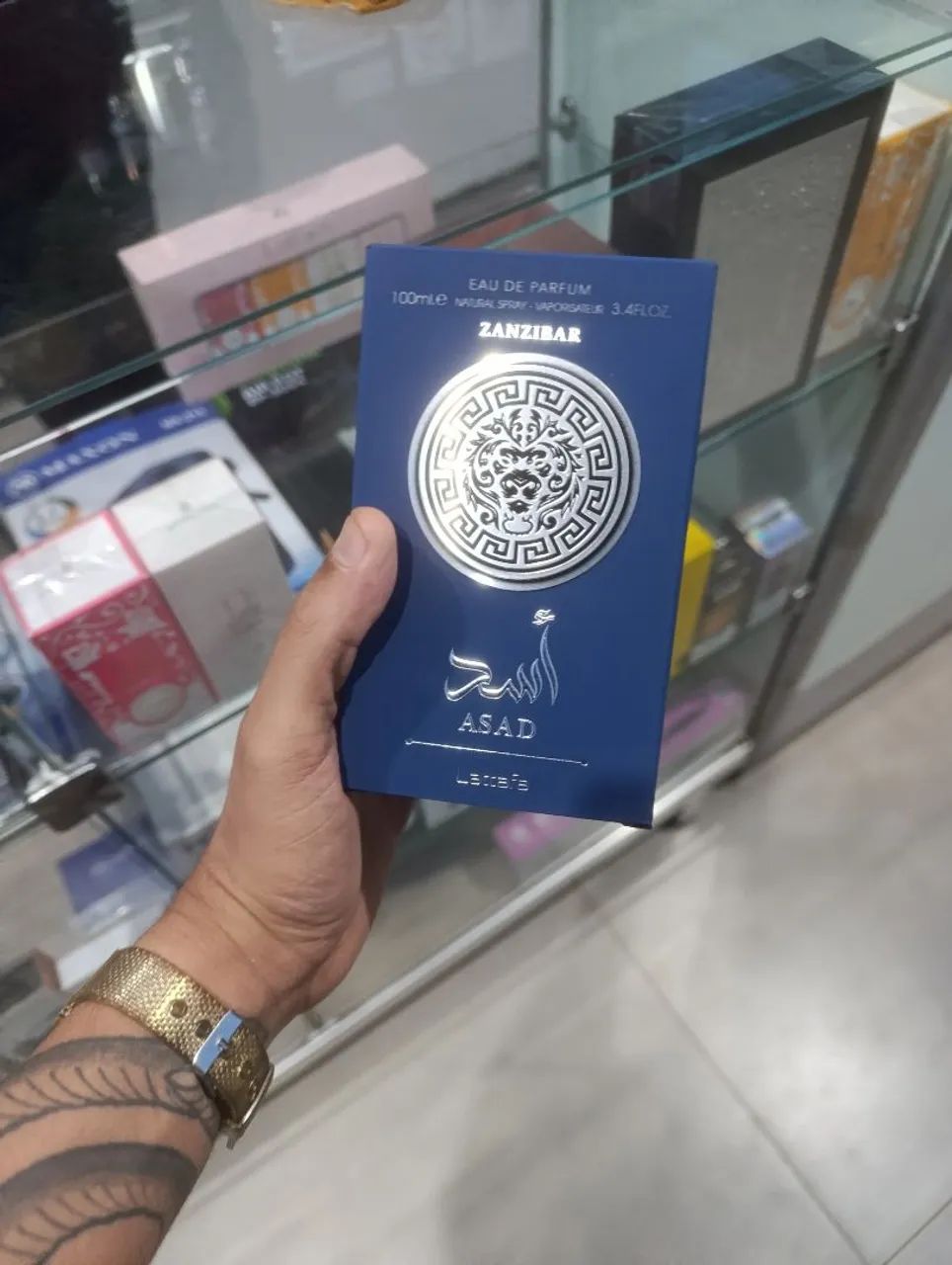 Perfume Lattafa Asad Zanzibar 100ml Original - Foto 3