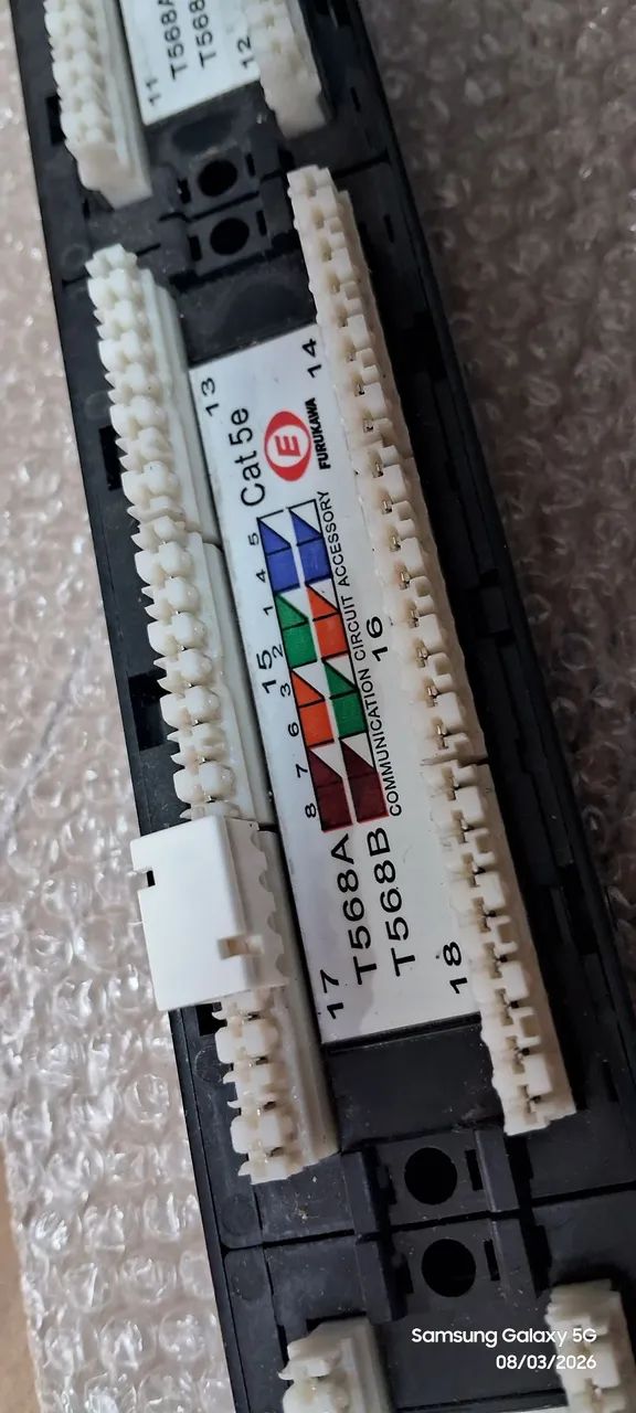 Patch Panel 24p CAT 5E Furukawa 445600763573053445