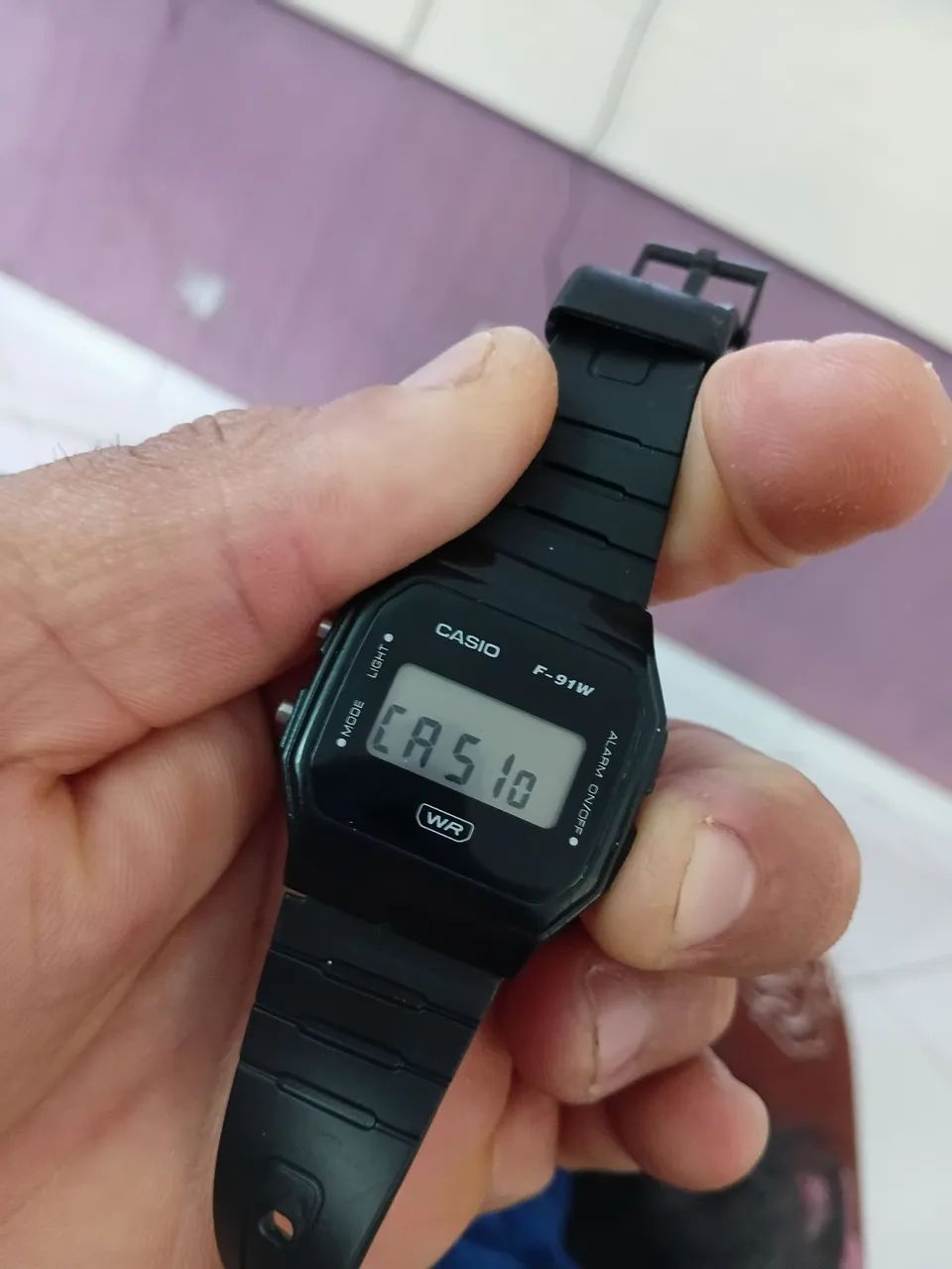 Relógio casio f-91w - Foto 2