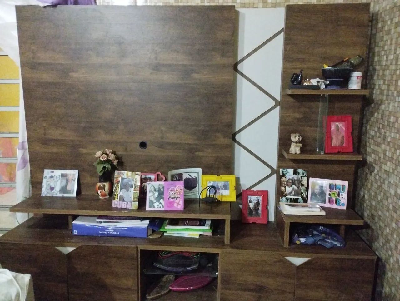 Home em MDF para Tv de até 65' polegadas 