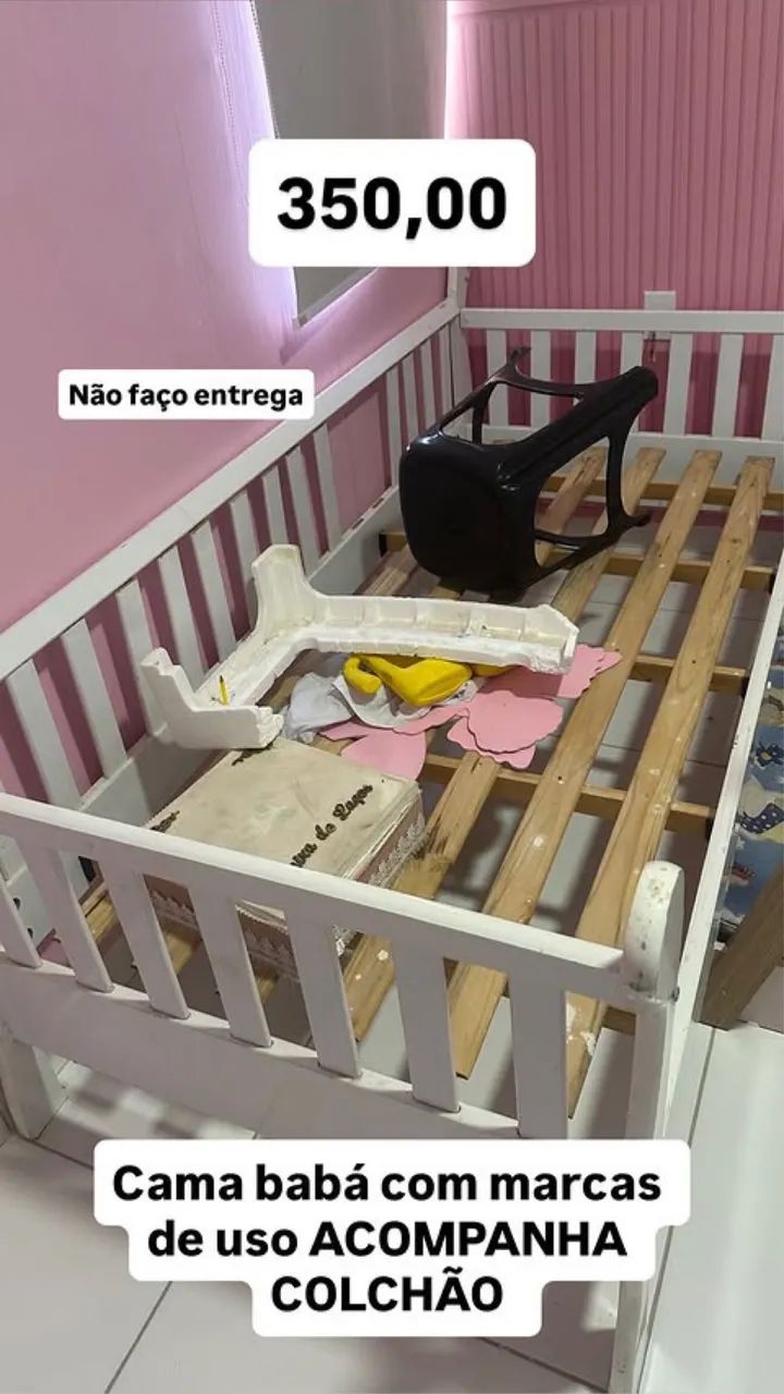Cama babá + colchão  - Foto 2
