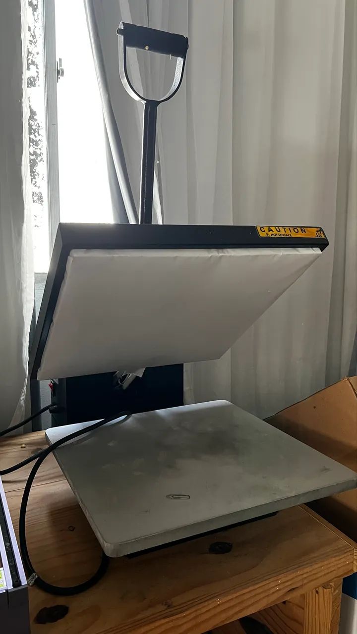 Prensa térmica plana sublimação 