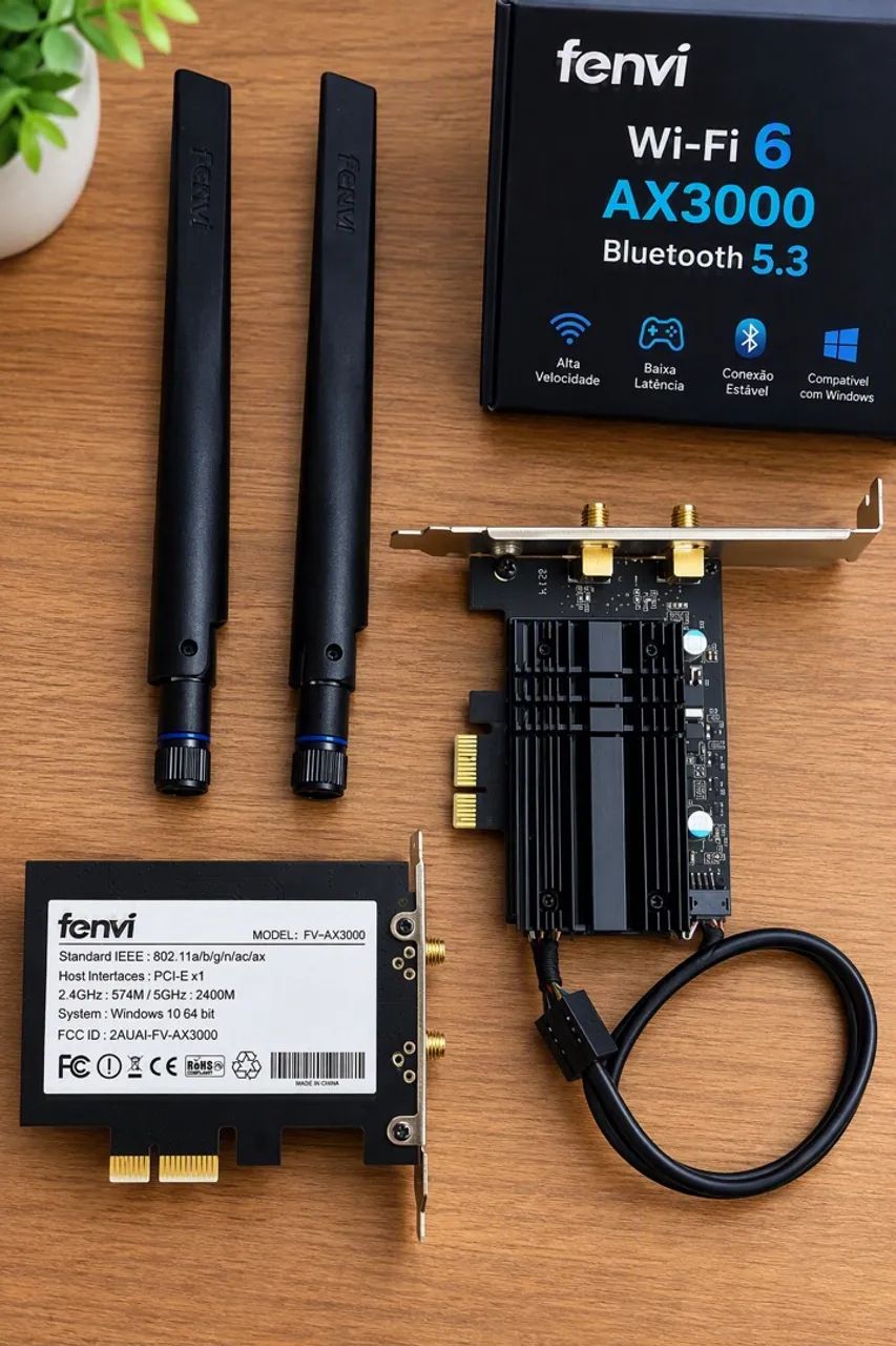 Placa Wi-Fi e Bluetooth  - Foto 2