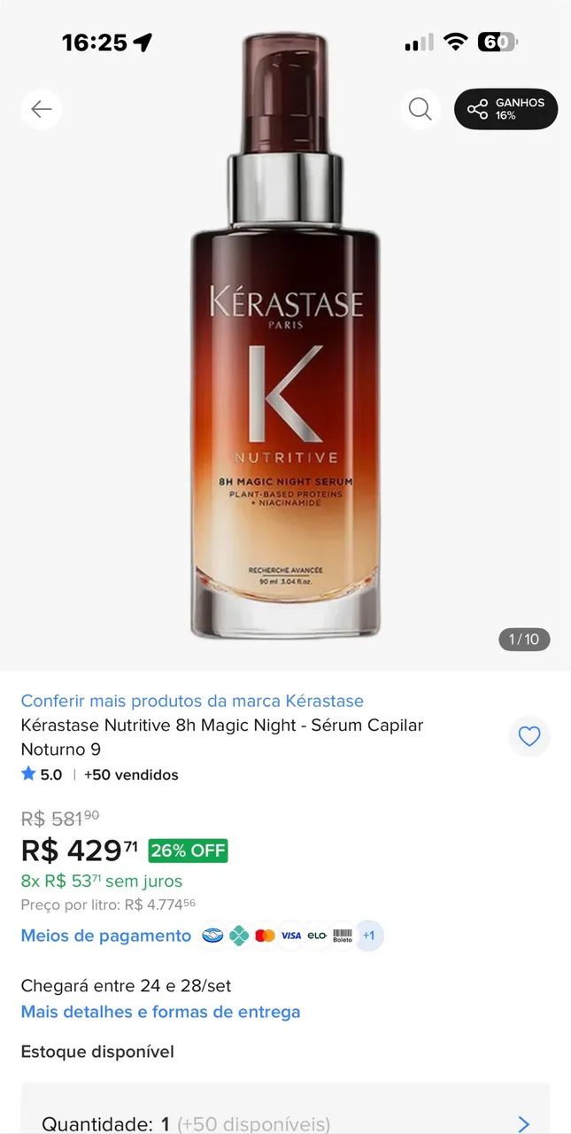 Kérastase Serum noite 8H  - Foto 5
