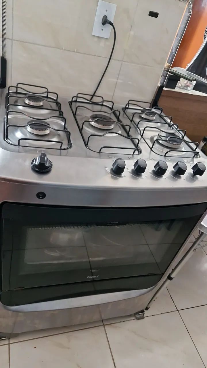 Fogão com defeito 