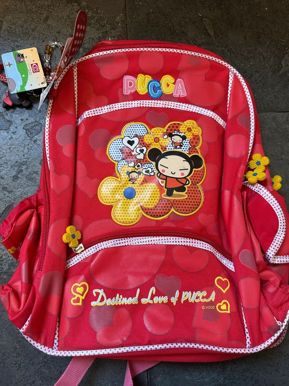 mochila pucca vintage anos 2000