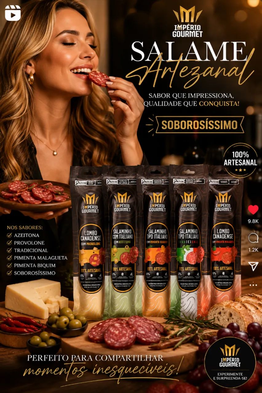 SALAME ARTEZANAL SABORES - Foto 2