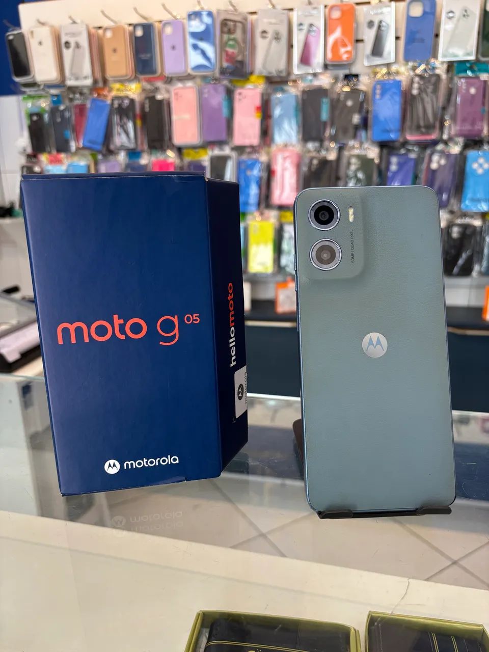Celular moto G05 todo original nunca aberto com caixa e carregador 