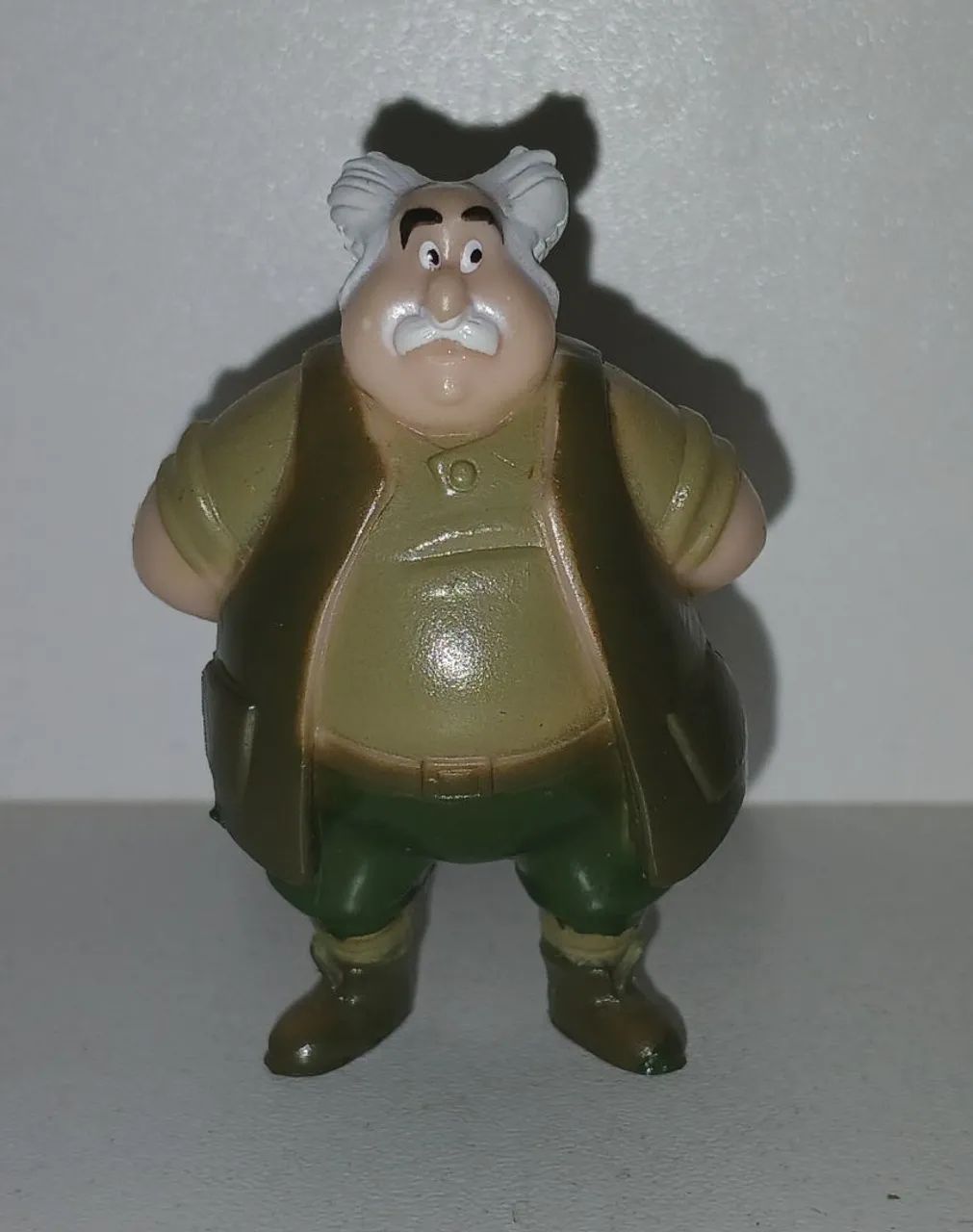 BONECO ACTION FIGURE MINIATURA PAI DE A BELA E A FERA MAURICE DISNEY ORIGINAL 