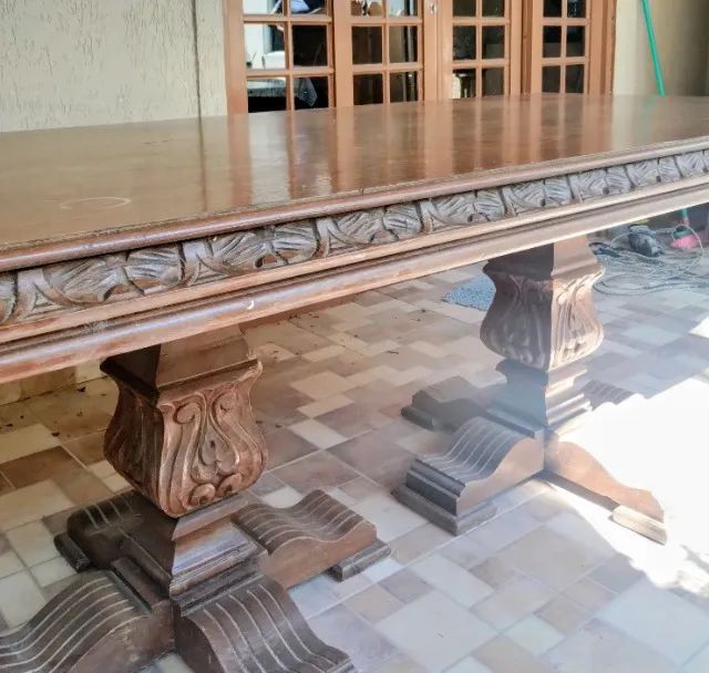 Mesa de jantar madeira - Foto 4