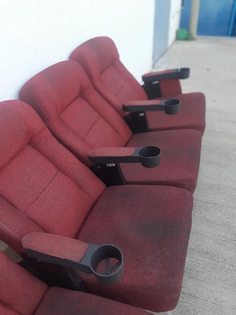 Conjunto de poltronas cinema