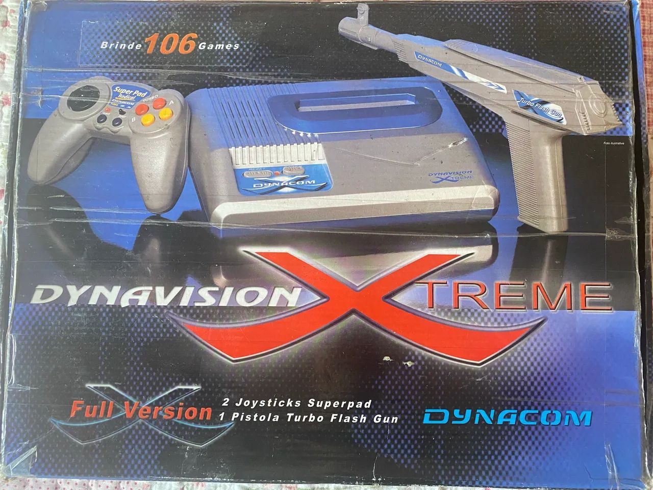 Console Dynavision Xtreme com 106 jogos