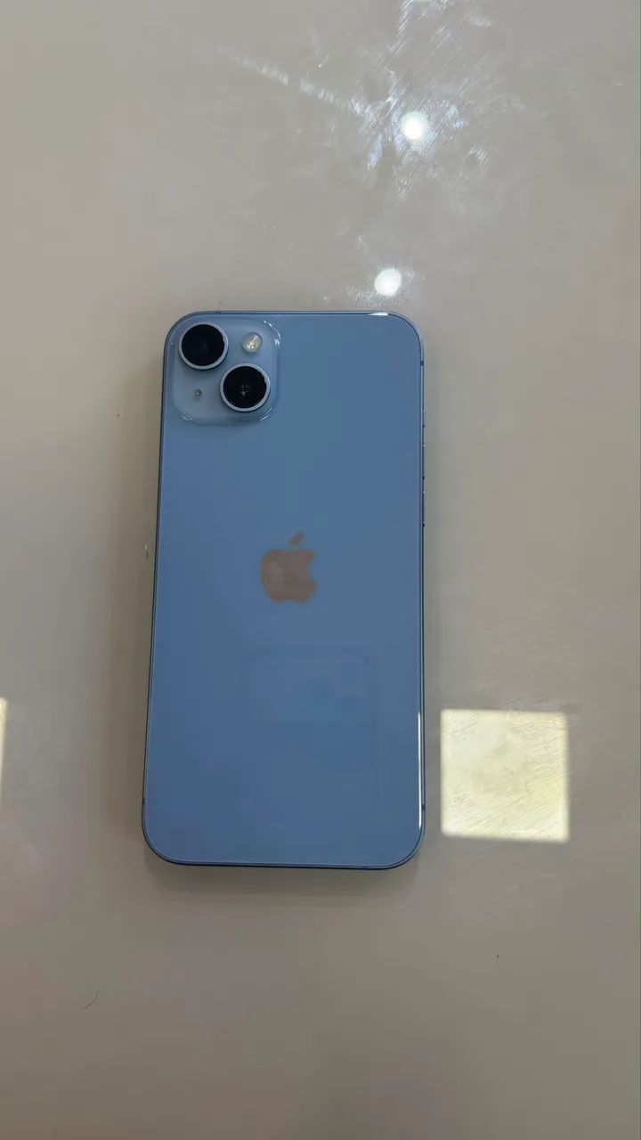 iPhone 14 Plus 128 GB cor azul - Foto 3