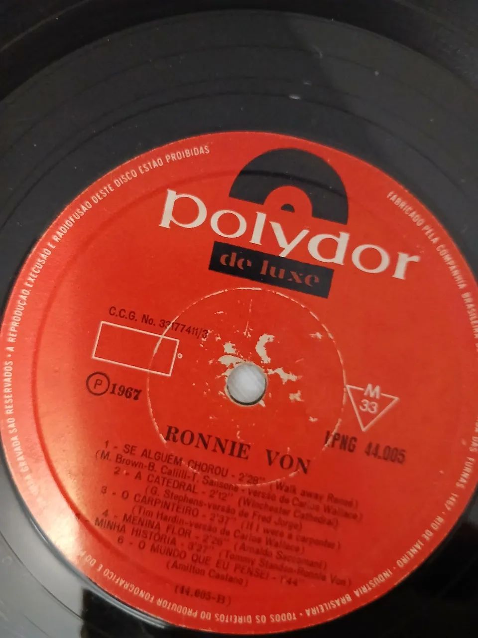Lp ronnie von 1967 usado  - Foto 4