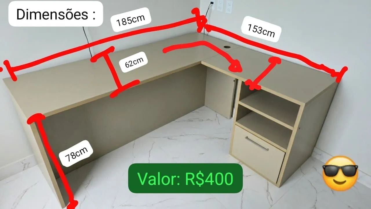 Mesa de Escritório 