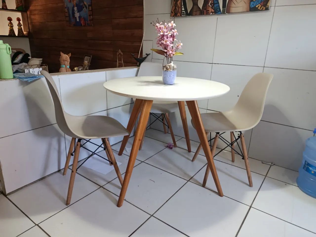 Mesa com 3 cadeiras  - Foto 3