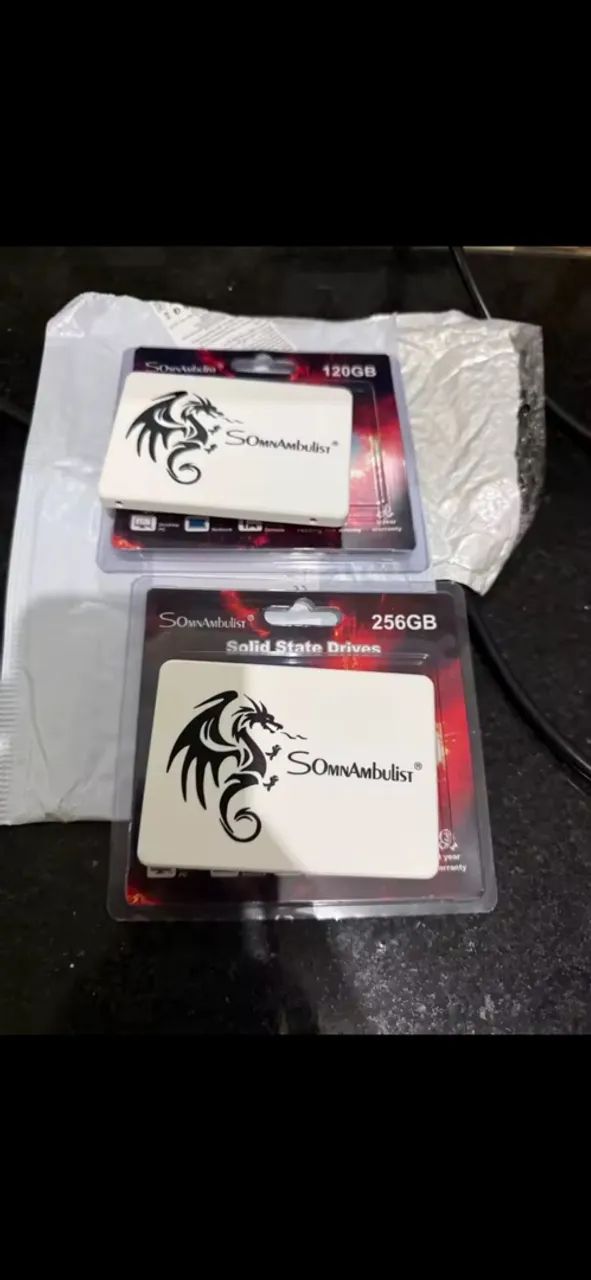 SSD sata 256GB lacrado 