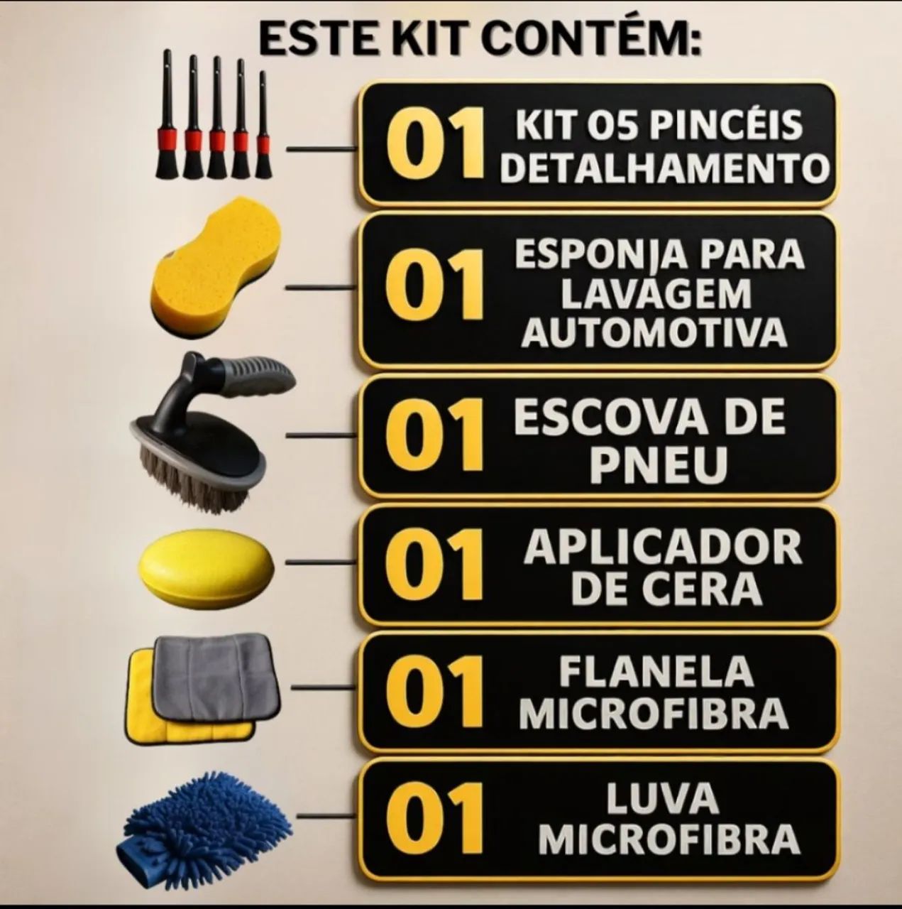 Kit lavagem automotivo  - Foto 2