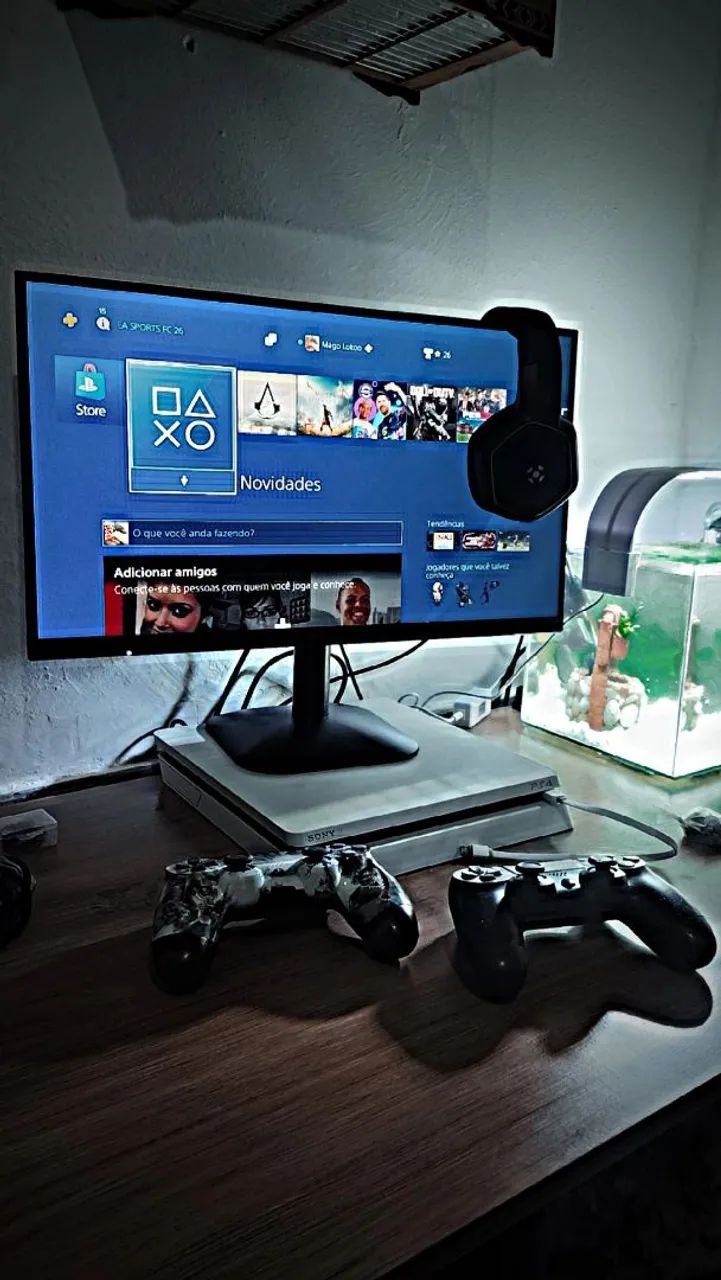 PS4 SLIM EDIÇÃO LIMITADA