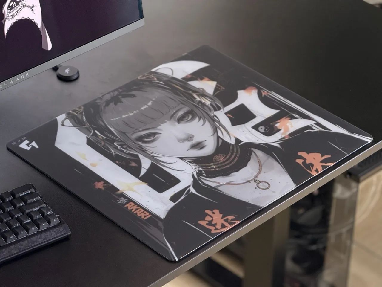 Glsswrks Akari Mousepad vidro glasspad