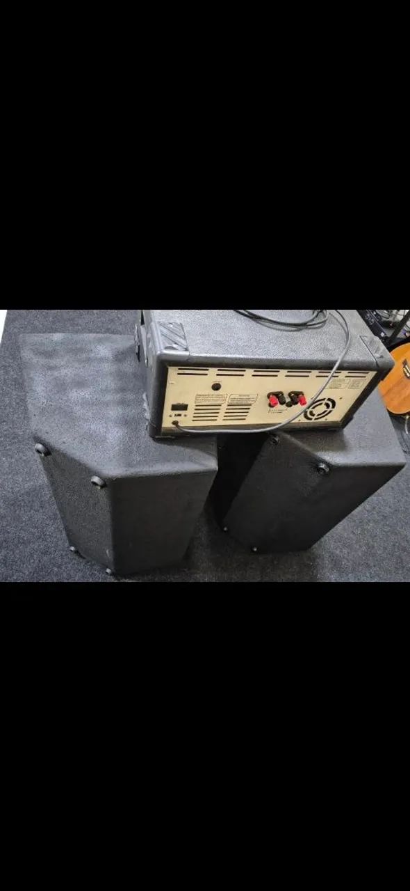 2 caixas ( Driver Dti 220 jbl e falante JBl 15 polegadas com Cabecote 8 canais - Foto 3