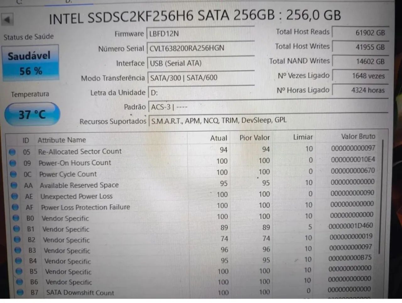 SSD 256 Gb - Foto 3