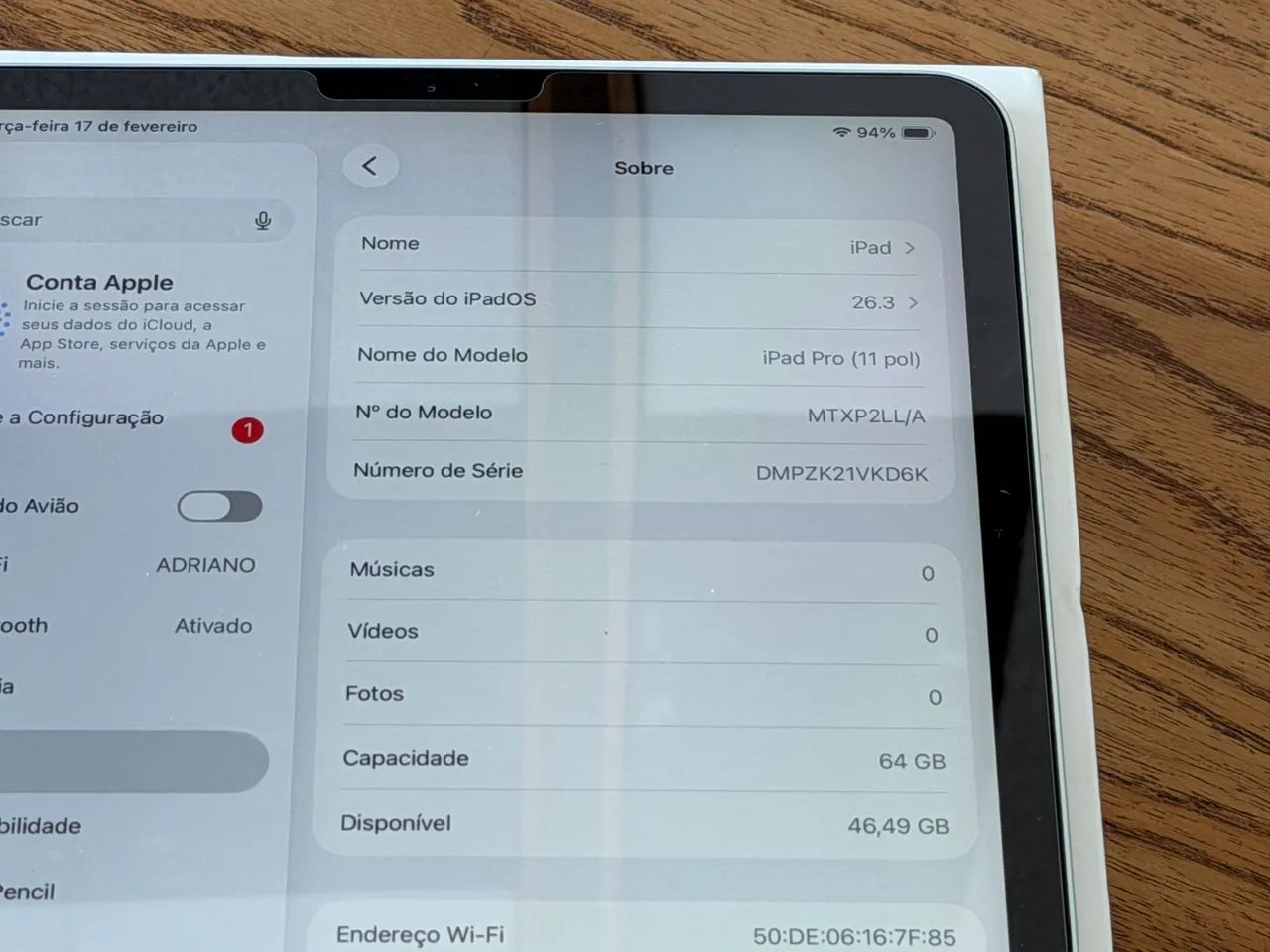 iPad Pro 11 Polegadas 64GB - Seminovo - Foto 4