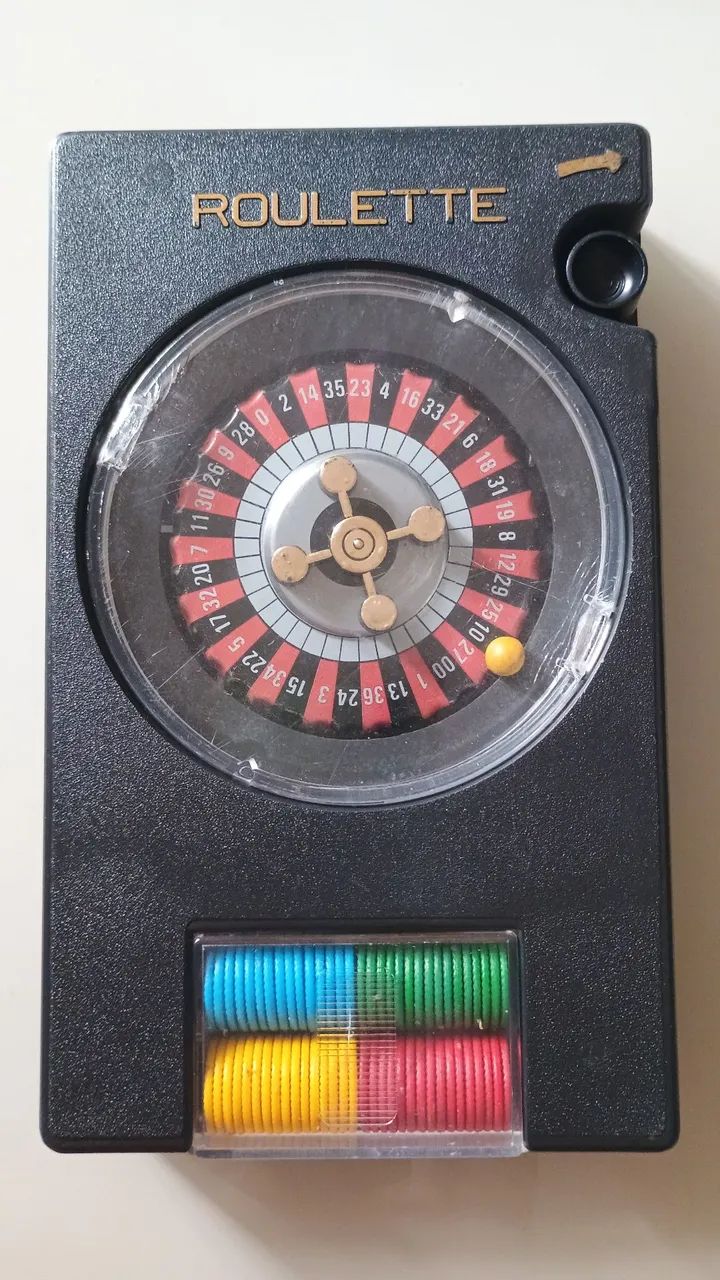 Cassino - ROULETTE - brinquedo antigo  - Foto 5