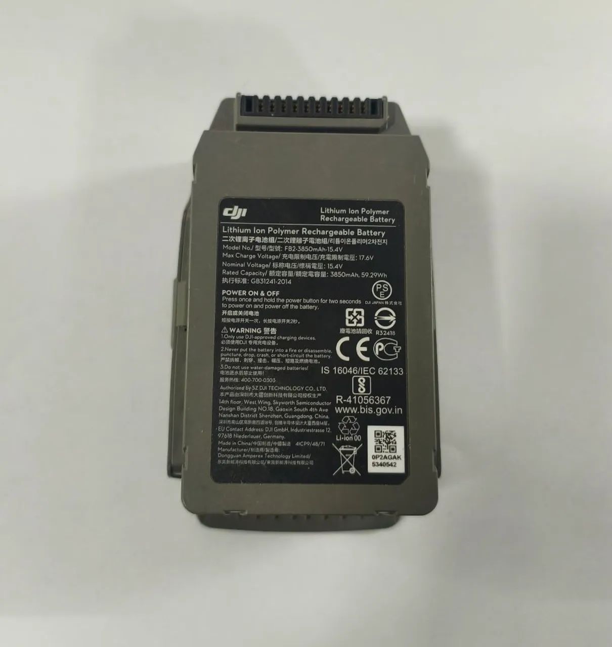 DUAS BATERIAS PARA DRONES DJI MAVIC 2 PRO/ZOOM/ENTERPRISE 3850MAH FB3850 - Foto 5