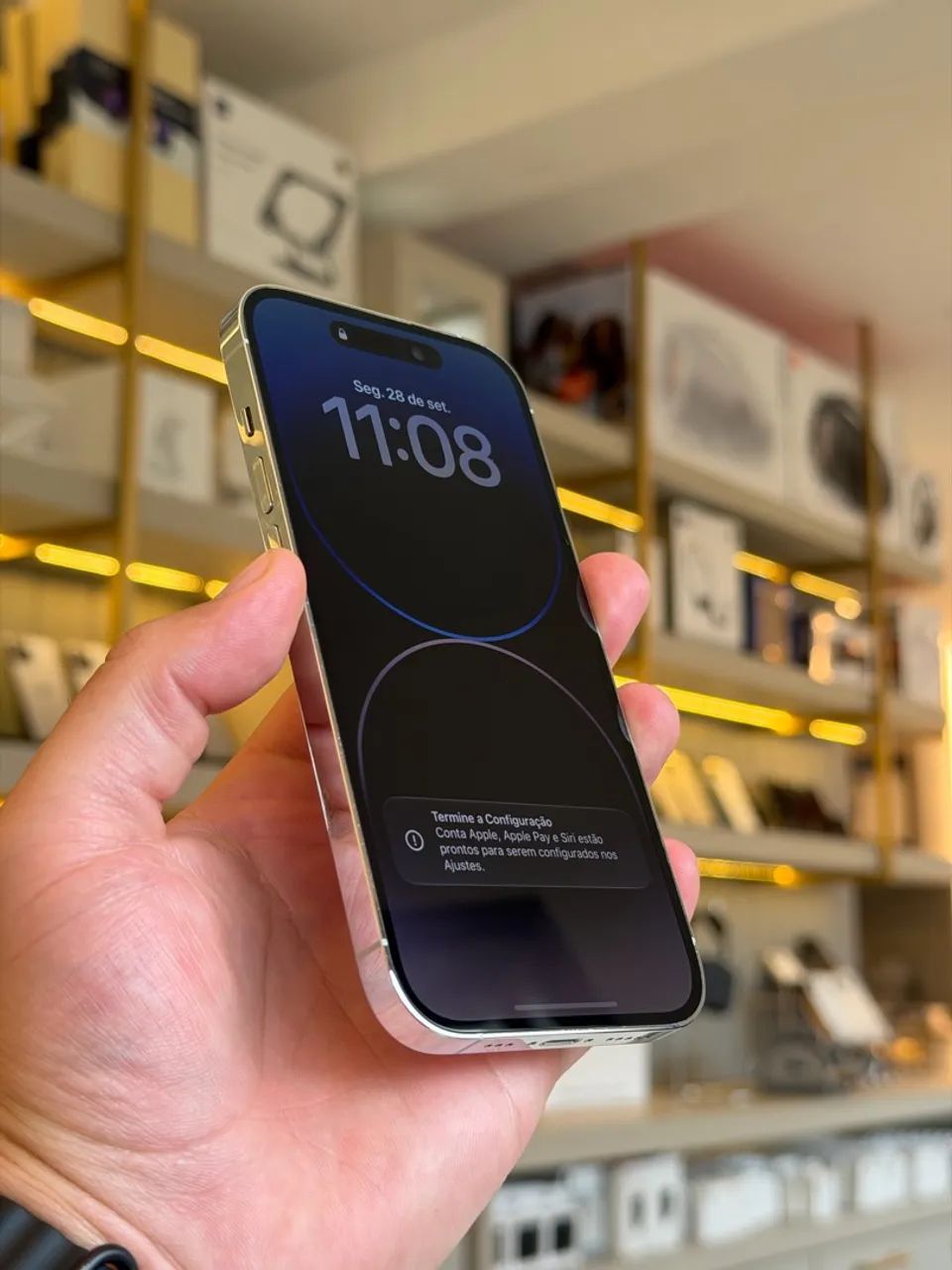 iPhone 14 Pro 128gb Branco Semi Novo | Loja Física - Celulares e