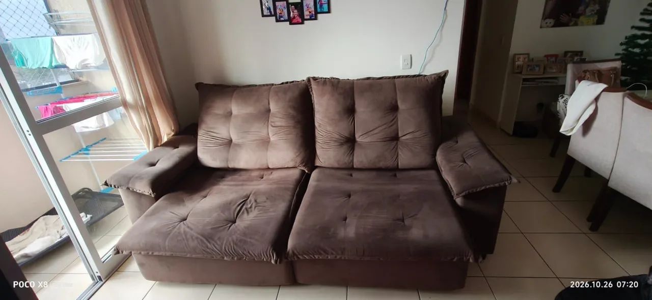 Sofá retratil e reclinavel  - Foto 3
