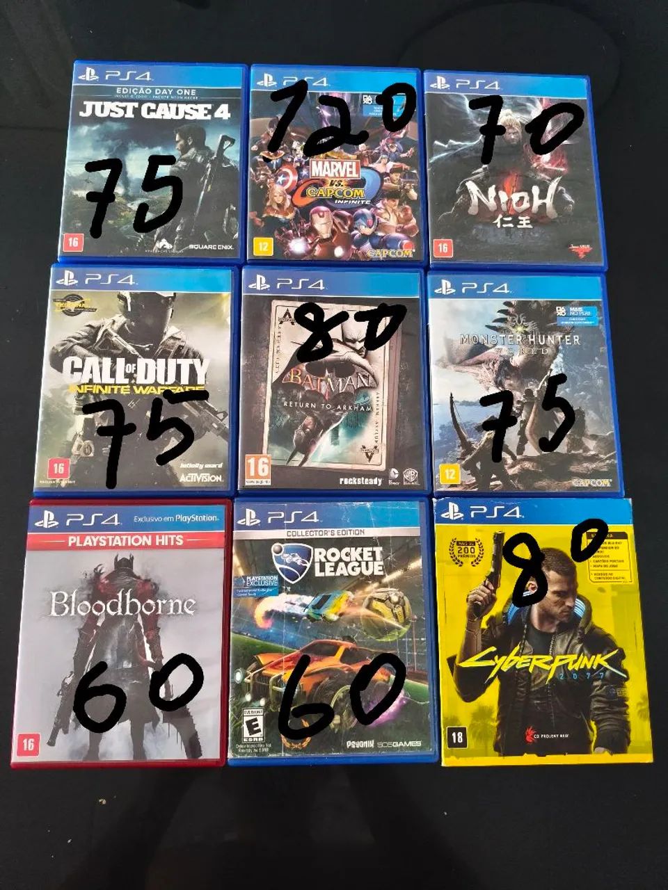 Jogos de ps4 