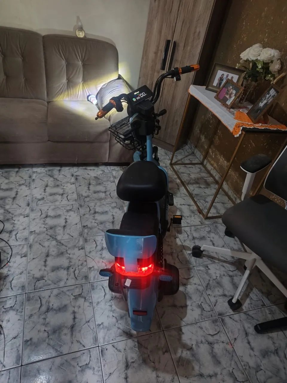 Scooter Elétrica 500W Nova com Nota Fiscal - Foto 3