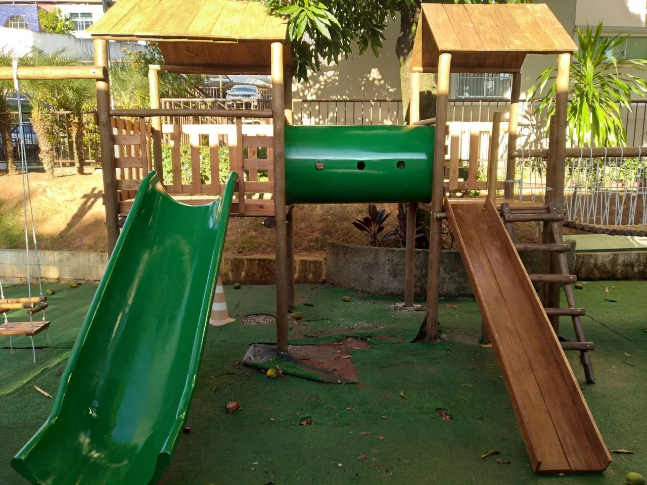 Playground de madeira - Foto 5