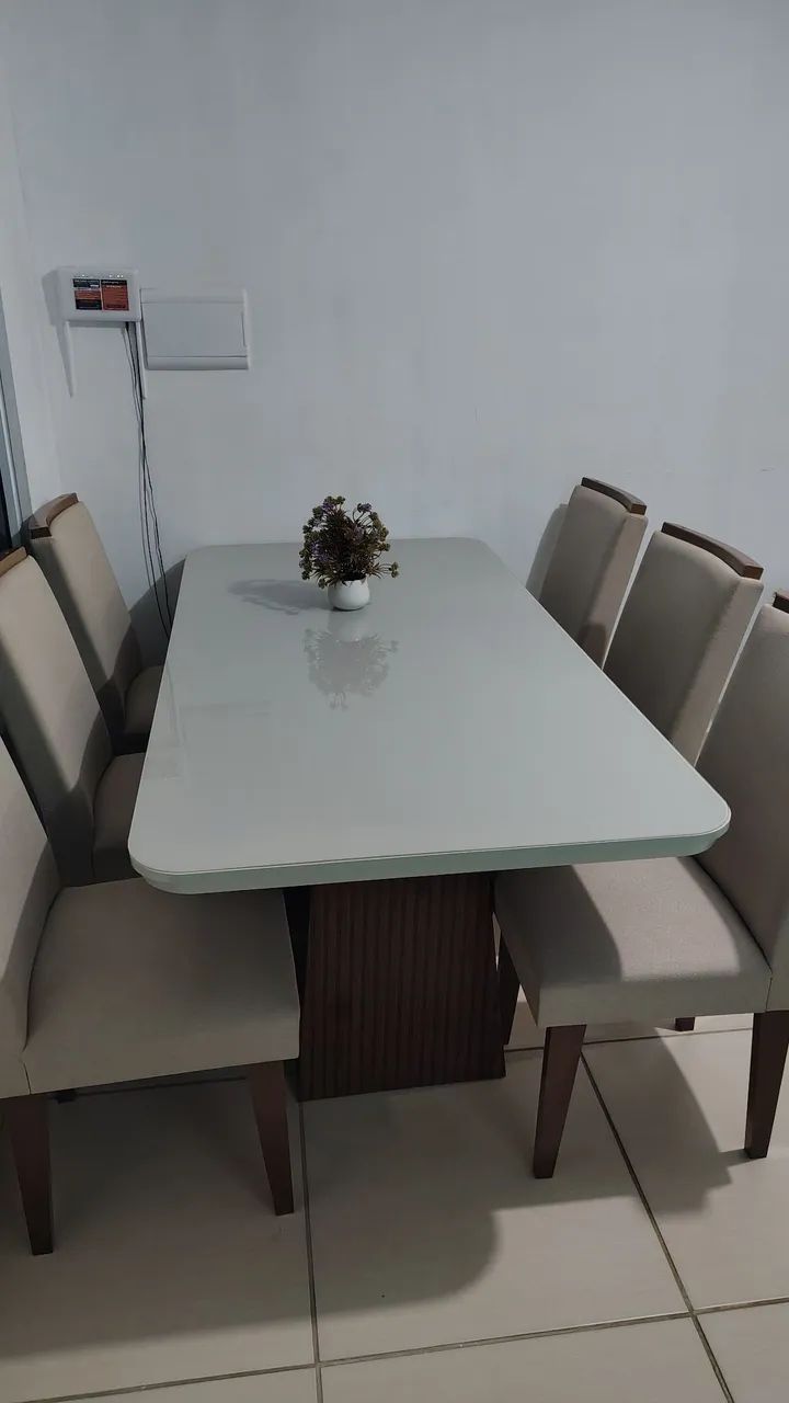 Mesa em MDF super conservada - Foto 4