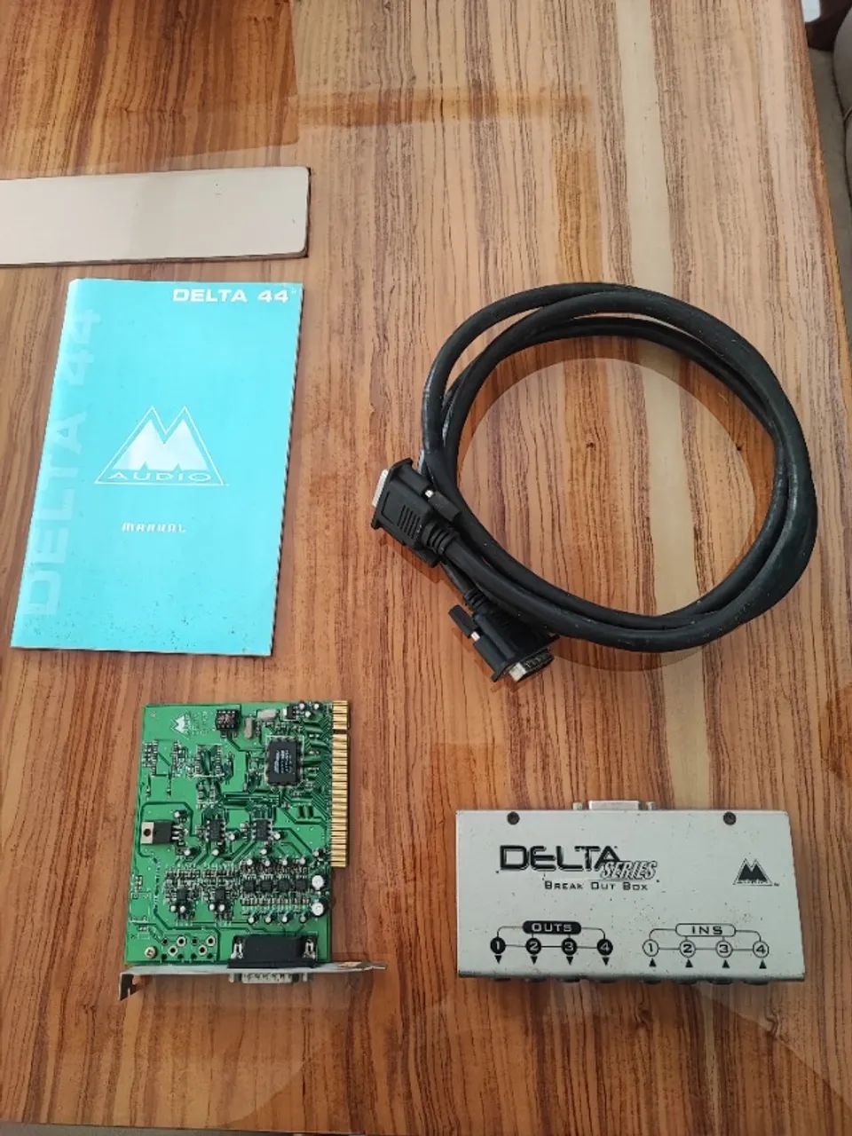 Interface de Áudio PCI M-Audio Delta 44 - Na Caixa com Manual - Foto 4