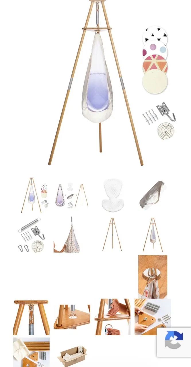 Balanço sensorial Coconbaby, kit completo - Foto 2