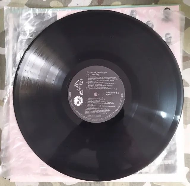 Vinil LP Lulu Santos - Eu e Memê, Memê e Eu (1995) Pop / Disco / Remix - Foto 5