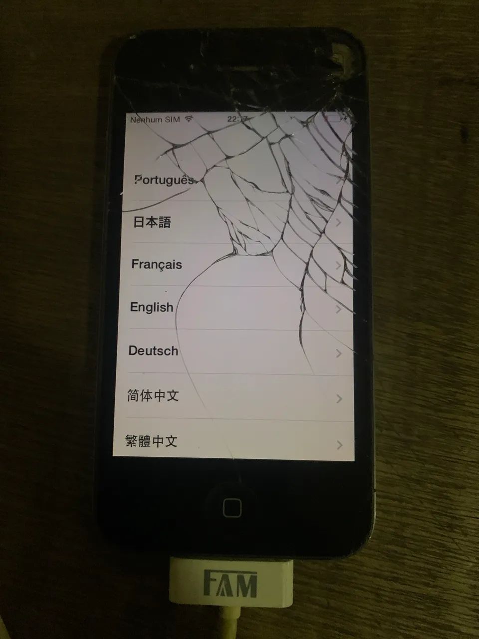 iPhone Ligando Usar Peças Somente