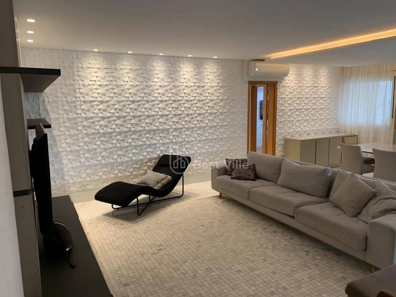 Apartamento com 3 dormitórios para alugar, 168 m² por R$ 20.440,00/mês - Alphaville - Sant - Foto 3