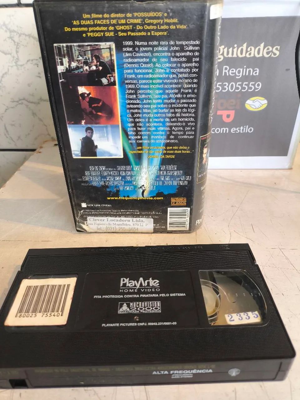 Fita VHS - ALTA FREQUÊNCIA LEGENDADO  - Foto 2