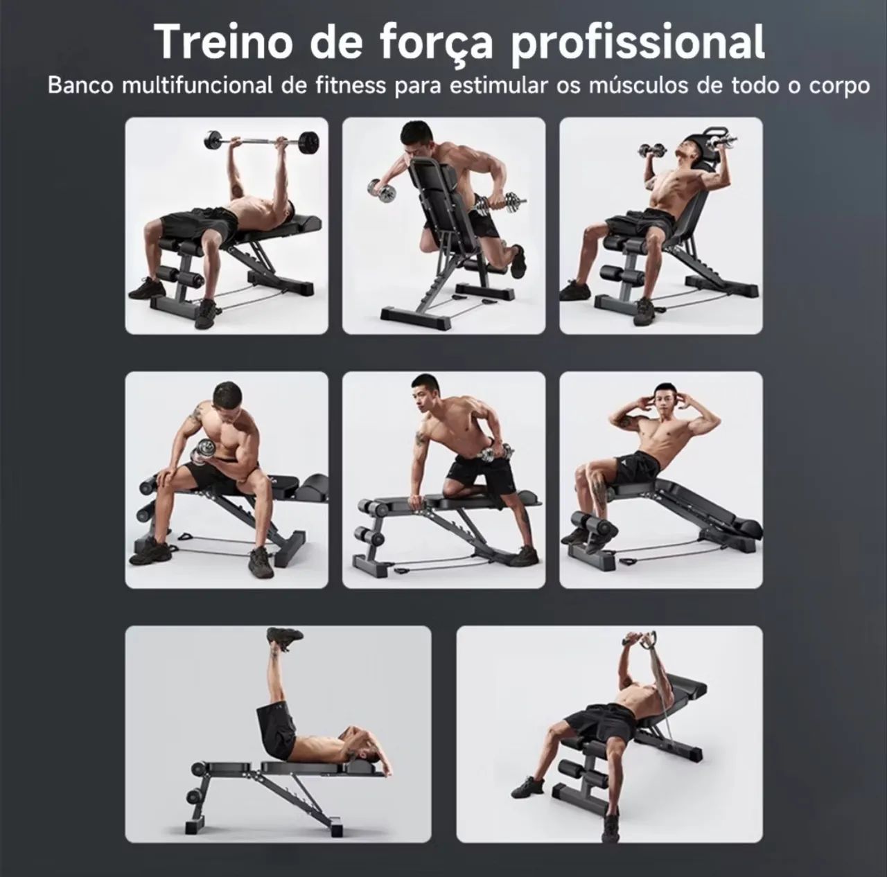 Banco de academia HERÓI - Foto 2