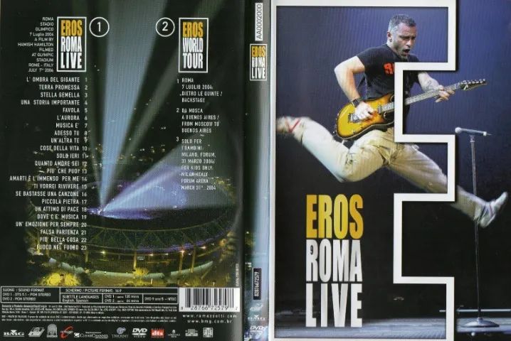 Dvd Eros Ramazzotti - Roma Live (duplo) - Foto 3
